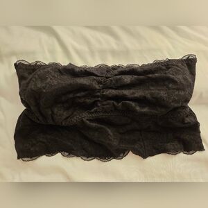 Victoria's Secret Black Lace Bandeau